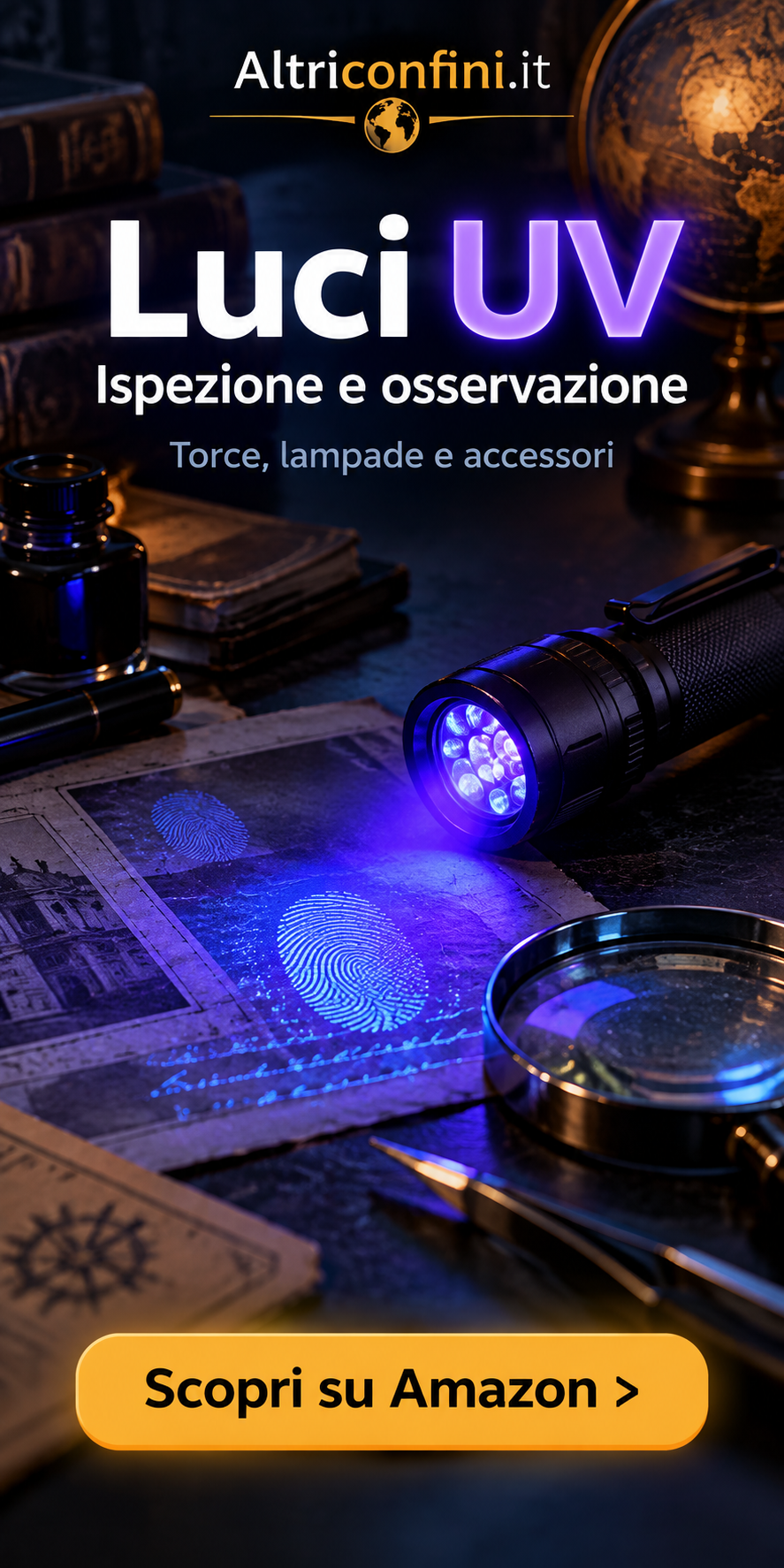 Luci UV - Ispezione e osservazione